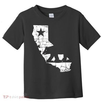 Vintage California Republic State Bear Toddler T-Shirt