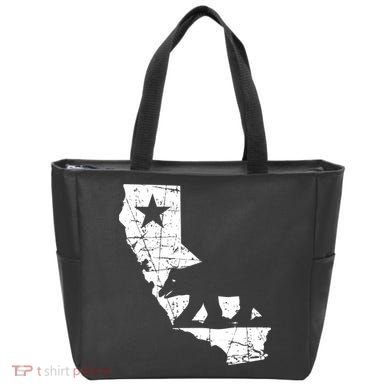 Vintage California Republic State Bear Tote Bag