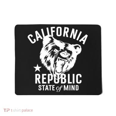 Vintage California Republic State Of Mind Mousepad