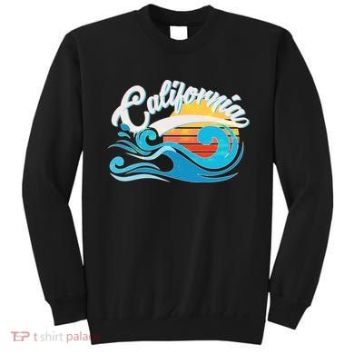 Vintage California Wave Logo Sweatshirt