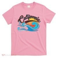 Vintage California Wave Logo T-Shirt thumb 0