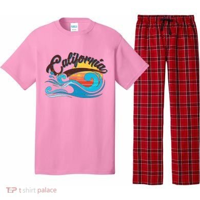 Vintage California Wave Logo Pajama Set