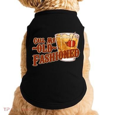 Vintage Call Me Old Fashioned Doggie Tank