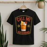 Vintage Call Me Old Fashioned Whiskey T-Shirt thumb 2