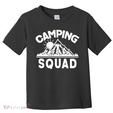 Vintage Camping Squad Wilderness Toddler T-Shirt