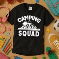 Vintage Camping Squad Wilderness Kids T-Shirt thumb 3