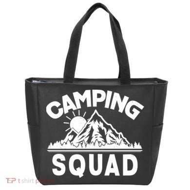 Vintage Camping Squad Wilderness Tote Bag