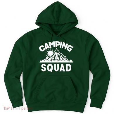 Vintage Camping Squad Wilderness Hoodie