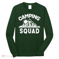 Vintage Camping Squad Wilderness Long Sleeve Shirt thumb 0