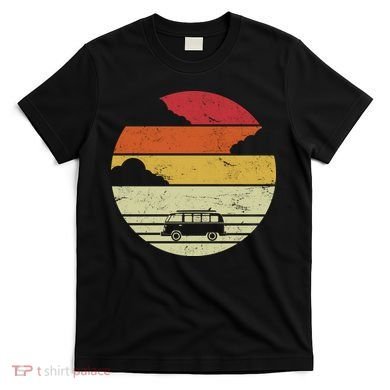 Vintage Camping Sunset T-Shirt
