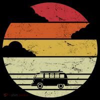Vintage Camping Sunset T-Shirt thumb 7