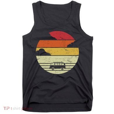 Vintage Camping Sunset Tank Top