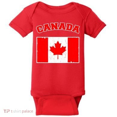 Vintage Canada Baby Bodysuit