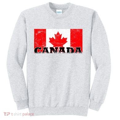 Vintage Canadian Flag Canada Sweatshirt