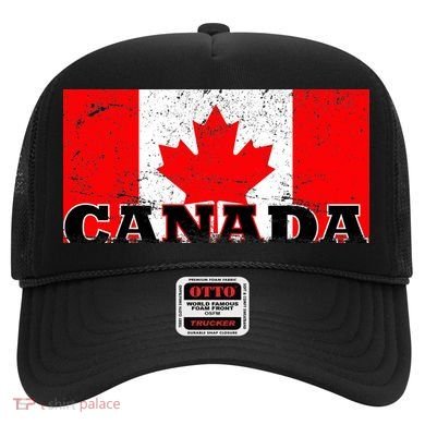 Vintage Canadian Flag Canada Hat