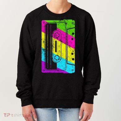Vintage Cassette Tape 80s  Women's Sweatshirt
