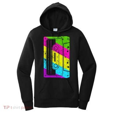 Vintage Cassette Tape 80s  Women's Hoodie