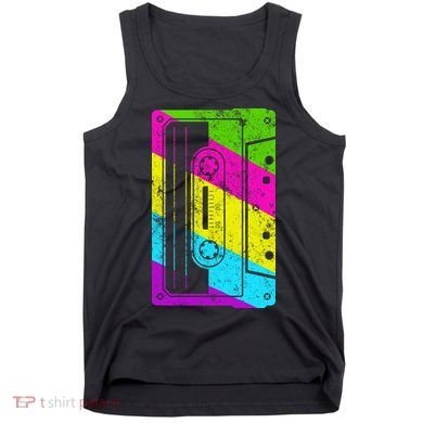 Vintage Cassette Tape 80s  Tank Top