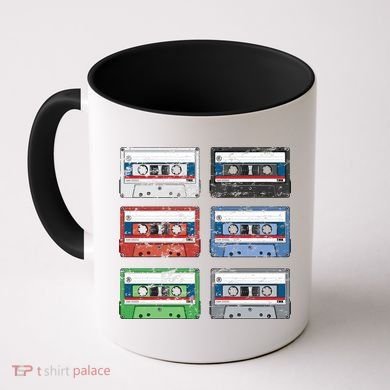 Vintage Cassette Tapes Coffee Mug