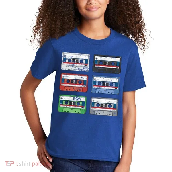 Vintage Cassette Tapes Kids T-Shirt