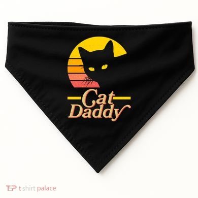 Vintage Cat Daddy USA-Made Doggie Bandana