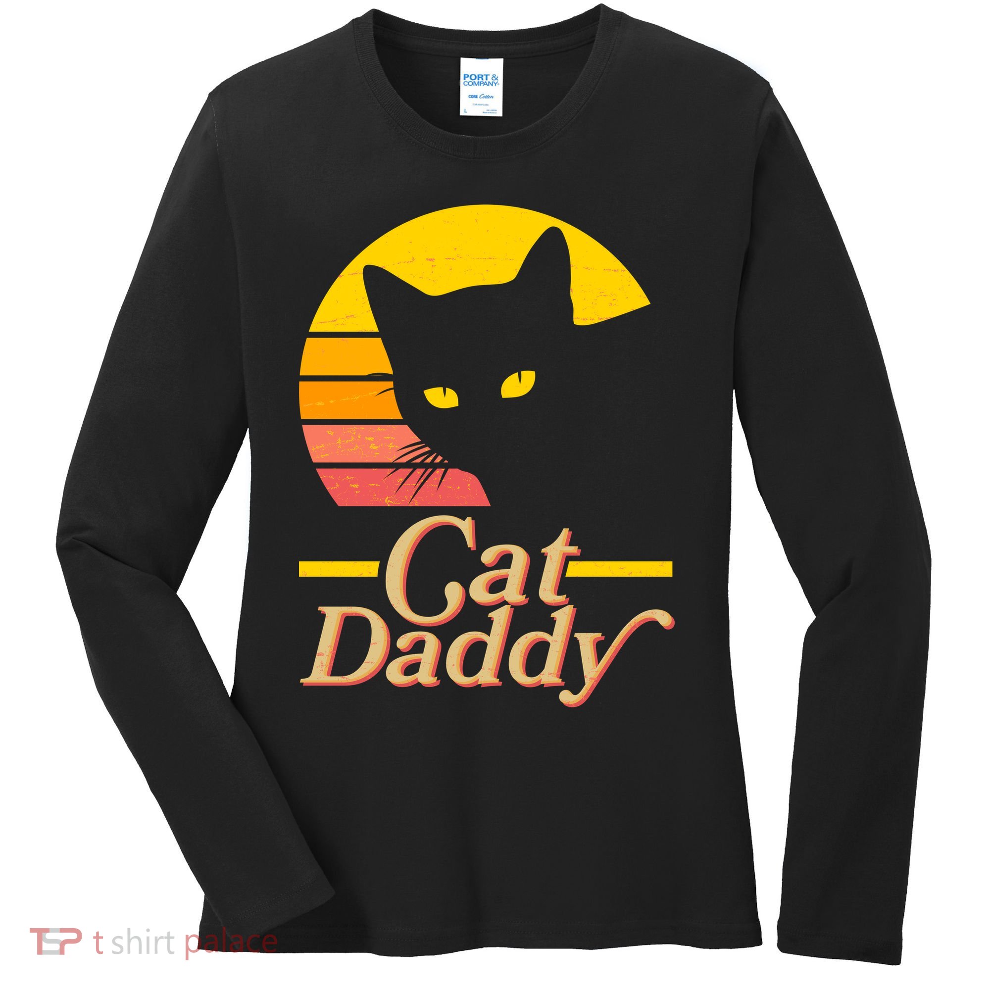 Vintage Cat Daddy Women's Long Sleeve Shirt