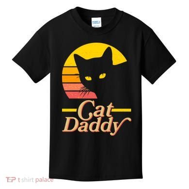 Vintage Cat Daddy Kids T-Shirt