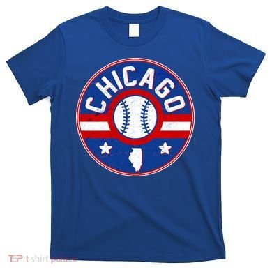 Vintage Chicago Baseball Emblem T-Shirt