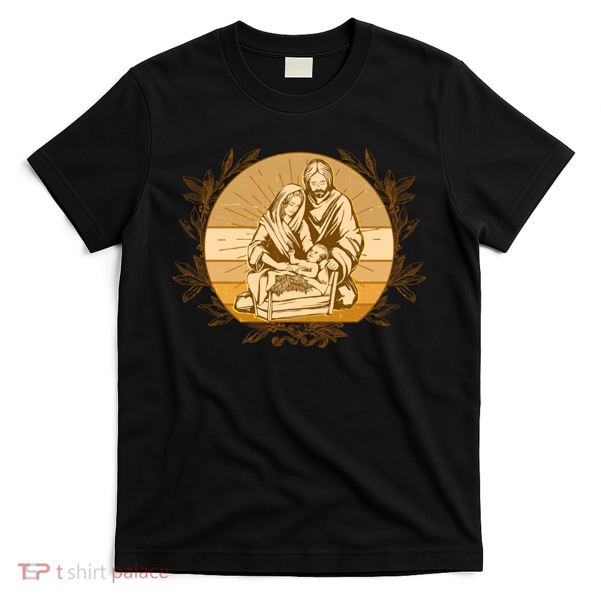 Vintage Christmas Nativity Scene T-Shirt