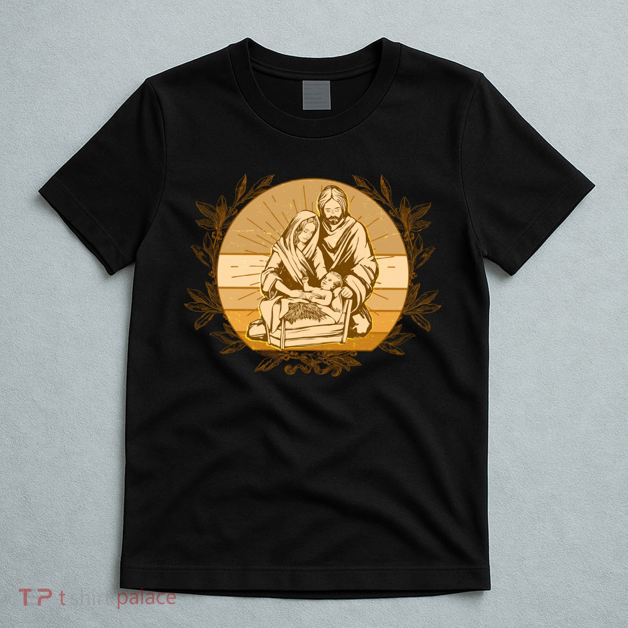 Vintage Christmas Nativity Scene T-Shirt