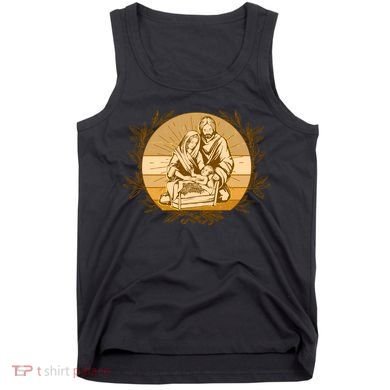 Vintage Christmas Nativity Scene Tank Top
