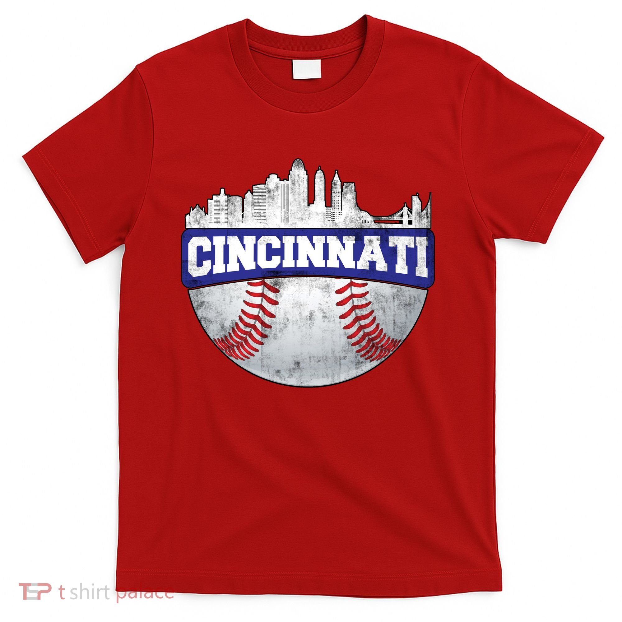 Vintage Cincinnati Ohio Baseball City T-Shirt