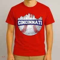 Vintage Cincinnati Ohio Baseball City T-Shirt thumb 3