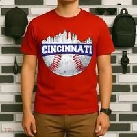 Vintage Cincinnati Ohio Baseball City T-Shirt thumb 6