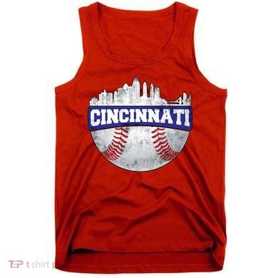 Vintage Cincinnati Ohio Baseball City Tank Top