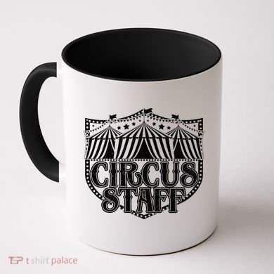 Vintage Circus Staff  Coffee Mug