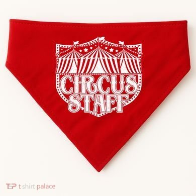 Vintage Circus Staff  USA-Made Doggie Bandana