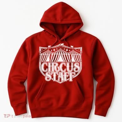 Vintage Circus Staff  Hoodie