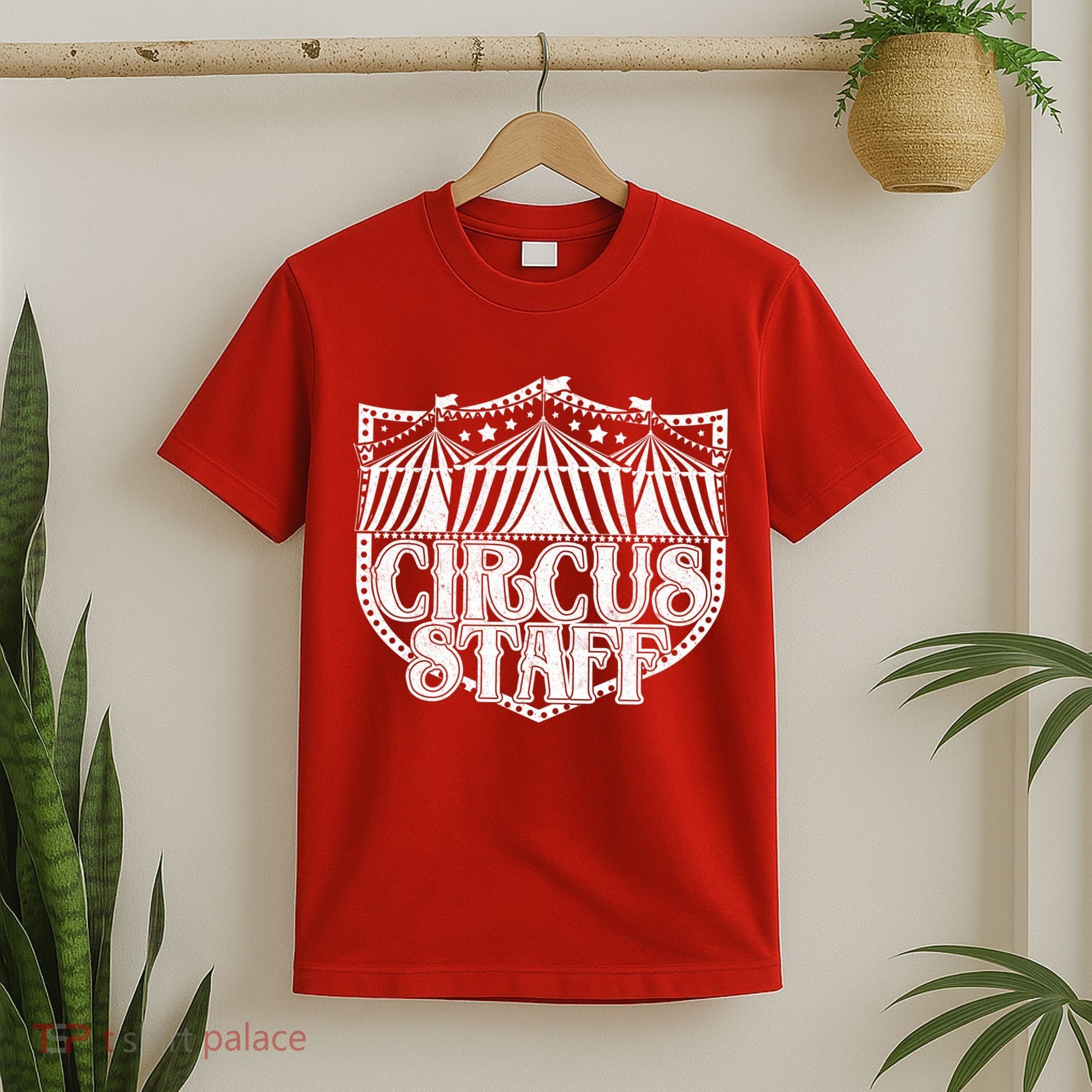 Vintage Circus Staff  T-Shirt
