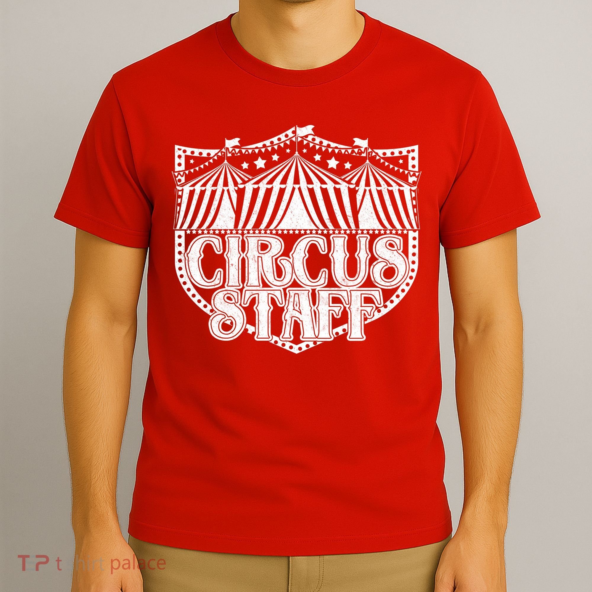 Vintage Circus Staff  T-Shirt