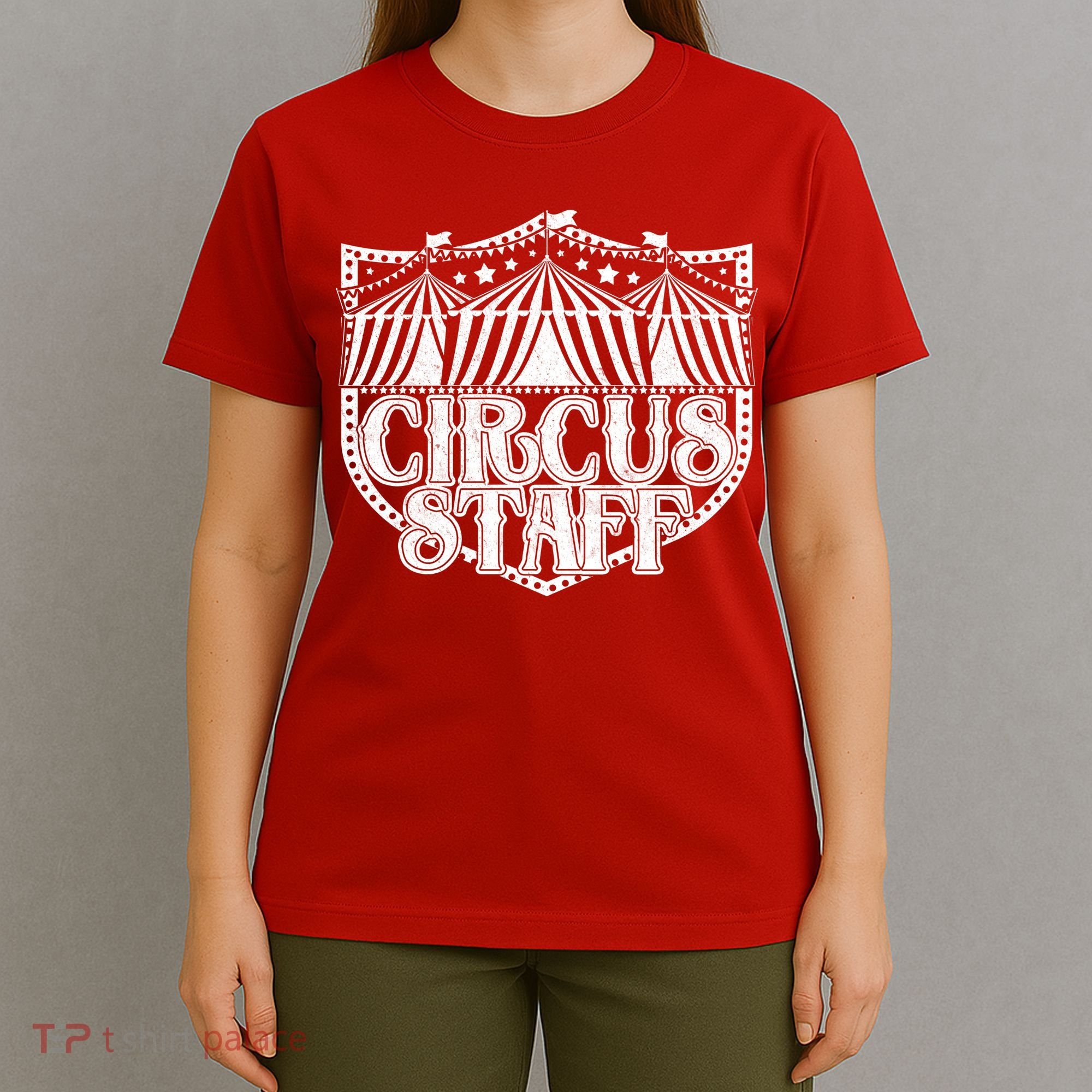 Vintage Circus Staff  T-Shirt