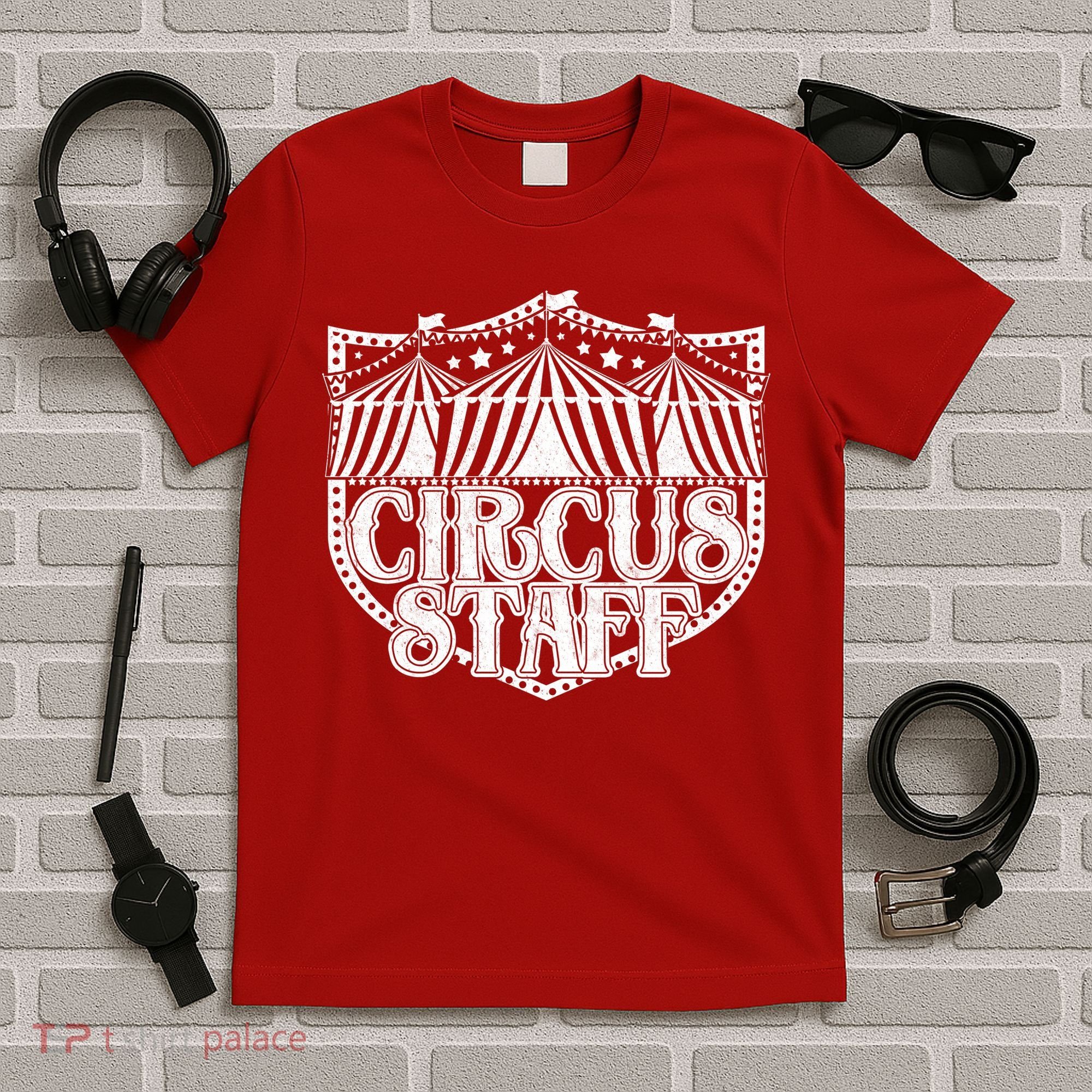 Vintage Circus Staff  T-Shirt