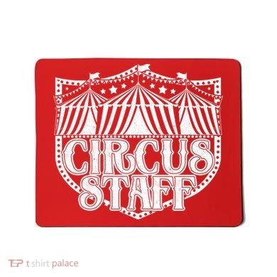Vintage Circus Staff  Mousepad