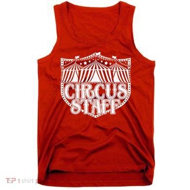Vintage Circus Staff  Tank Top