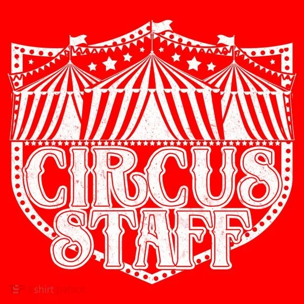 Vintage Circus Staff  Kids Long Sleeve Shirt