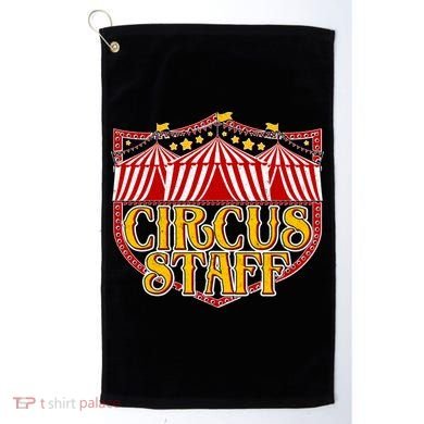 Vintage Circus Staff Carnival Golf Towel