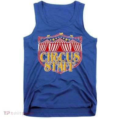 Vintage Circus Staff Carnival Tank Top