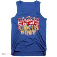 Vintage Circus Staff Carnival Tank Top thumb 0