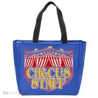 Vintage Circus Staff Carnival Tote Bag thumb 0