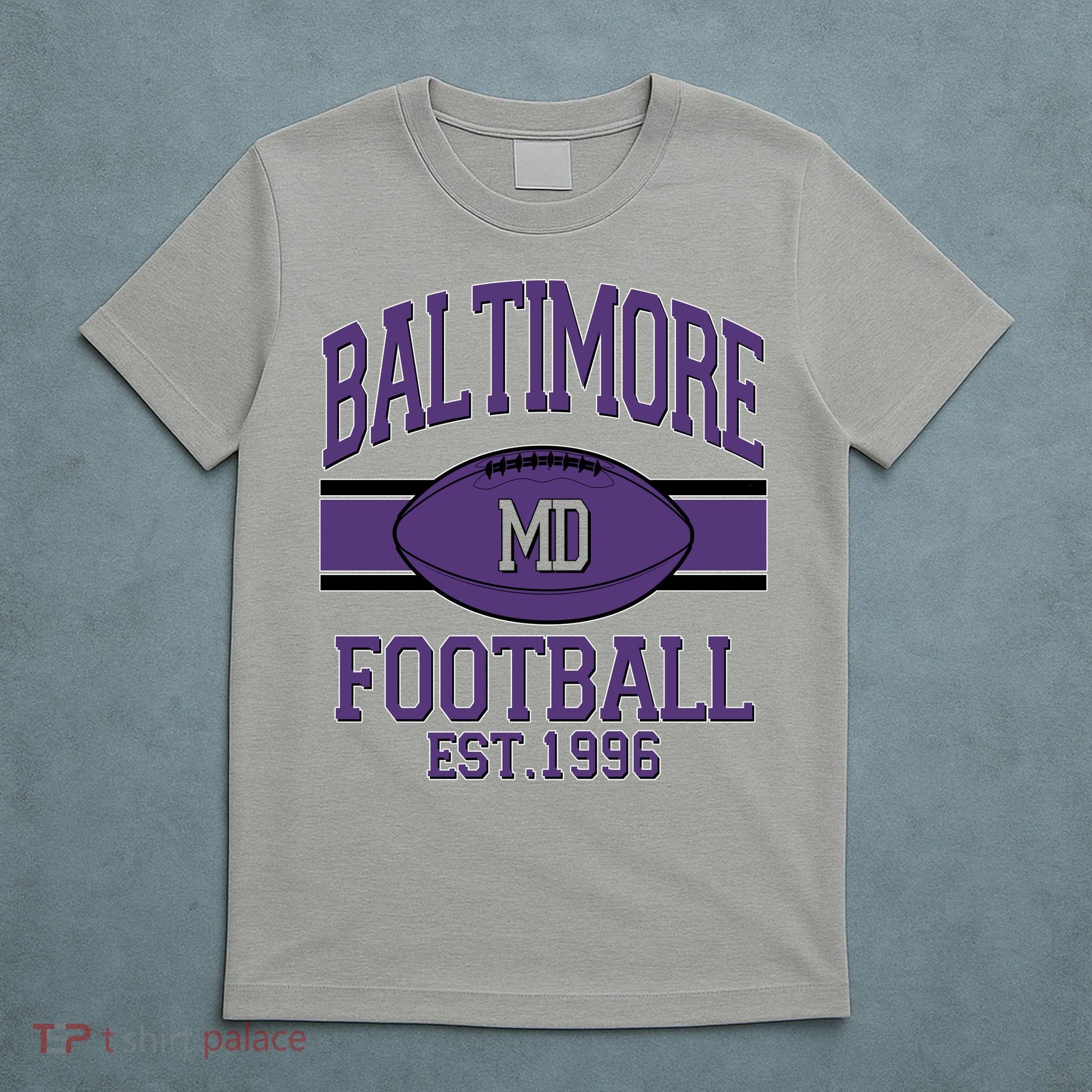 Vintage Classic Baltimore Maryland Ravens Football EST1996 T-Shirt